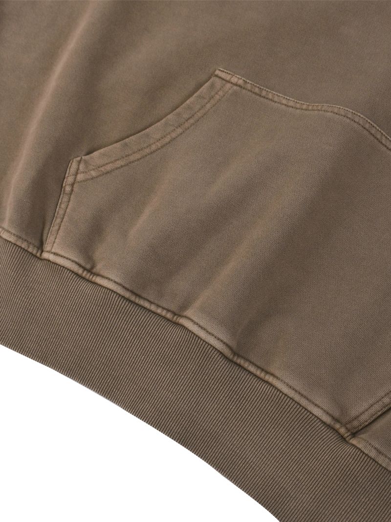 ŁATWOGANG drop 36 — Bluza z kapturem Snow Wash Tape Raw Edge - ŁATWOGANG™ — widok 12 (12/14)