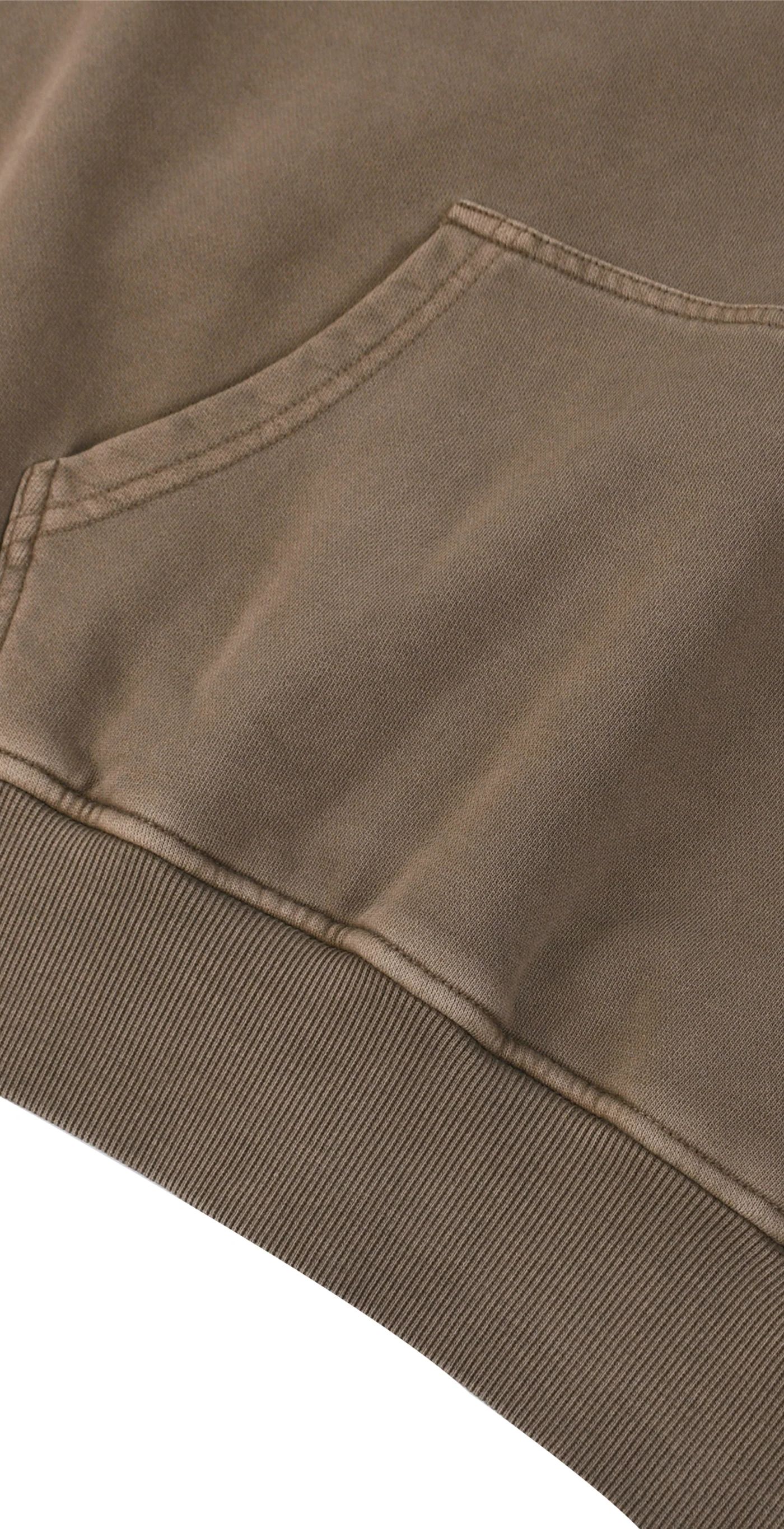 ŁATWOGANG drop 36 — Bluza z kapturem Snow Wash Tape Raw Edge - ŁATWOGANG™ — widok 12 (12/14)