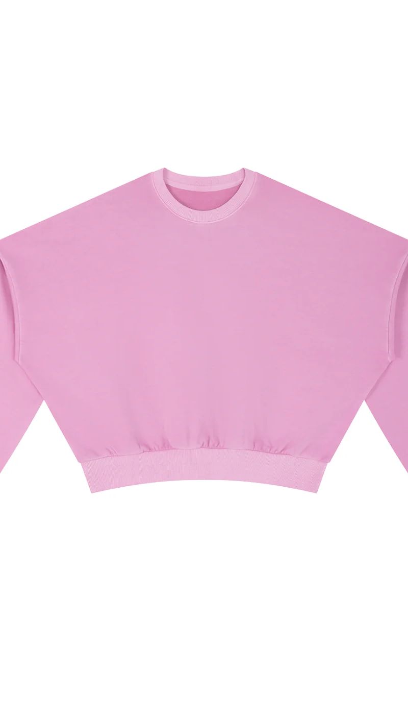 ŁATWOGANG drop 39 — Vintage Washed Cropped Sweatshirt - ŁATWOGANG™ — lookbook (4/13)