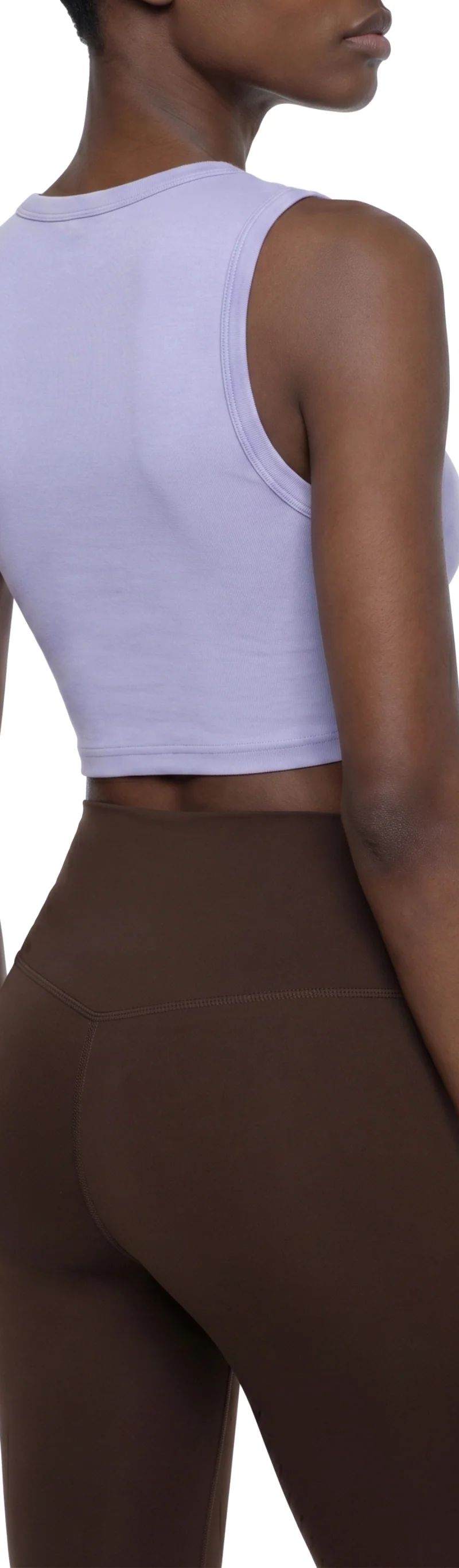 ŁATWOGANG drop 43 — Tank Top Damski Tight Crewneck Crop - ŁATWOGANG™ — widok 18 (18/20)