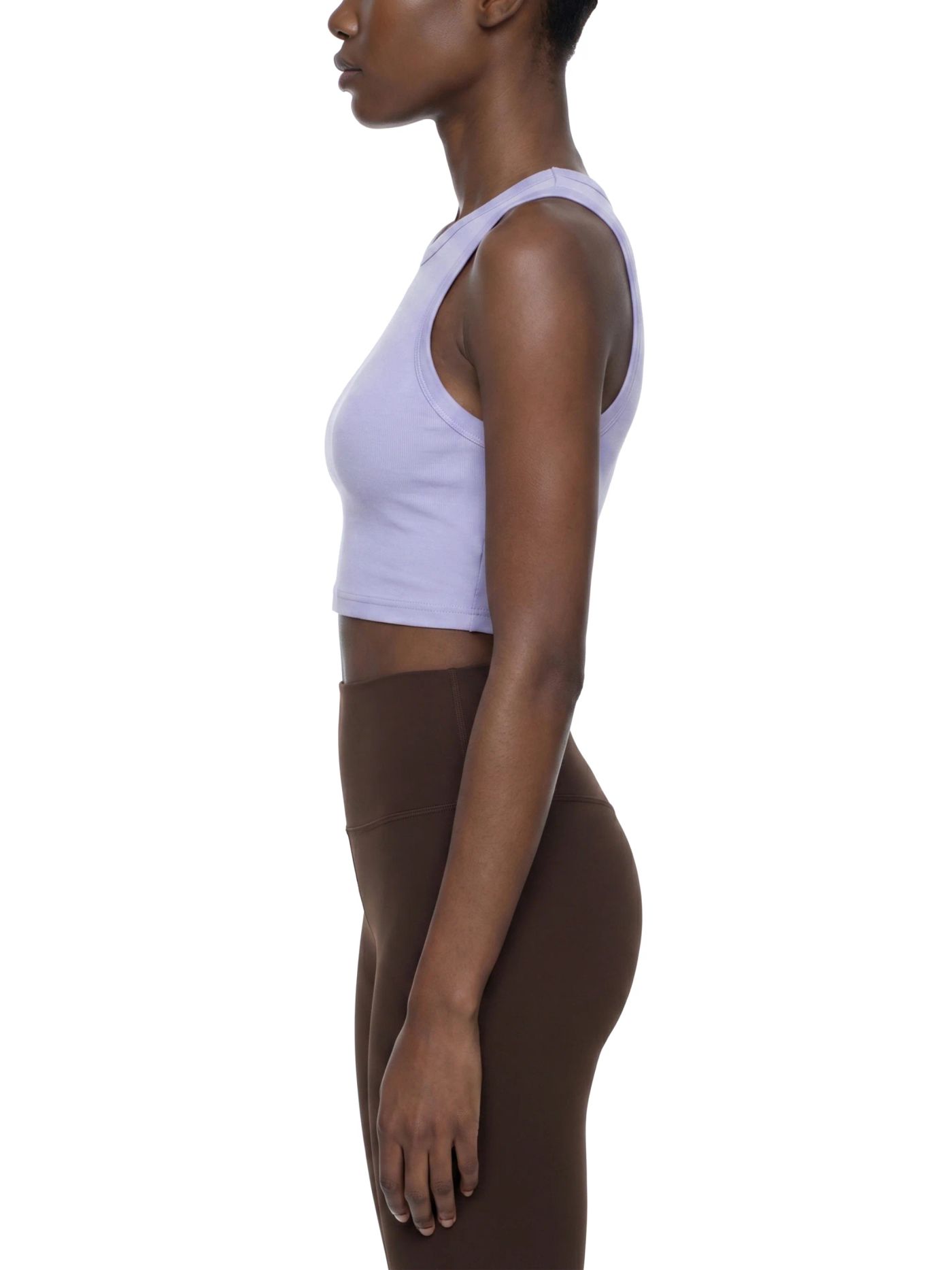 ŁATWOGANG drop 43 — Tank Top Damski Tight Crewneck Crop - ŁATWOGANG™ — widok 12 (12/20)