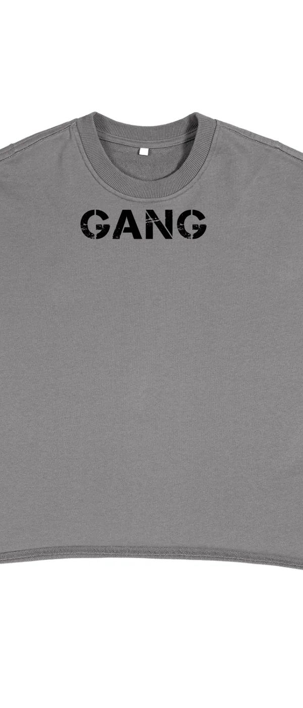 ŁATWOGANG drop 44 — Tank Top Boxy French Terry - ŁATWOGANG™