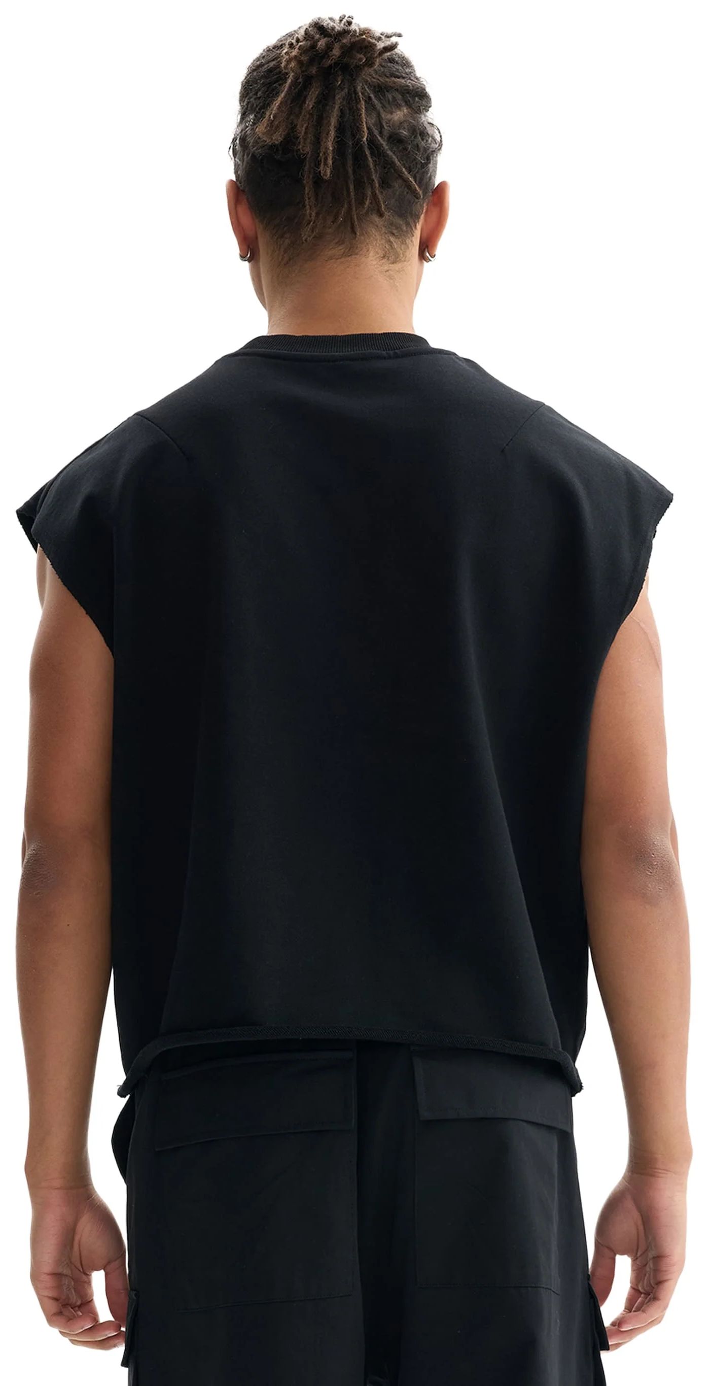 ŁATWOGANG drop 44 — Tank Top Boxy French Terry - ŁATWOGANG™ — widok 8 (8/13)