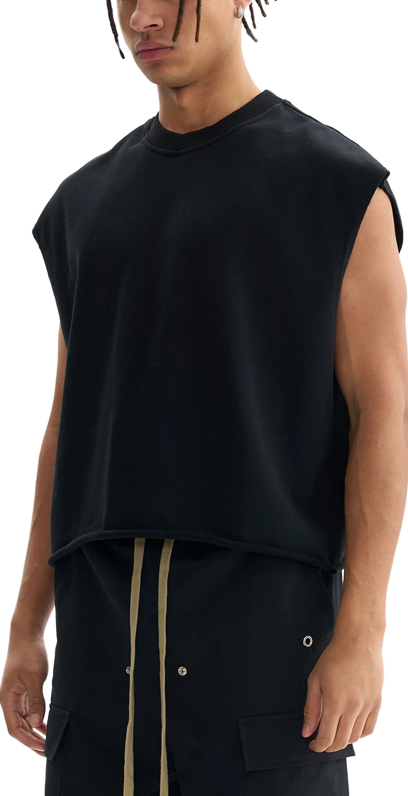 ŁATWOGANG drop 44 — Tank Top Boxy French Terry - ŁATWOGANG™ — widok 9 (9/13)