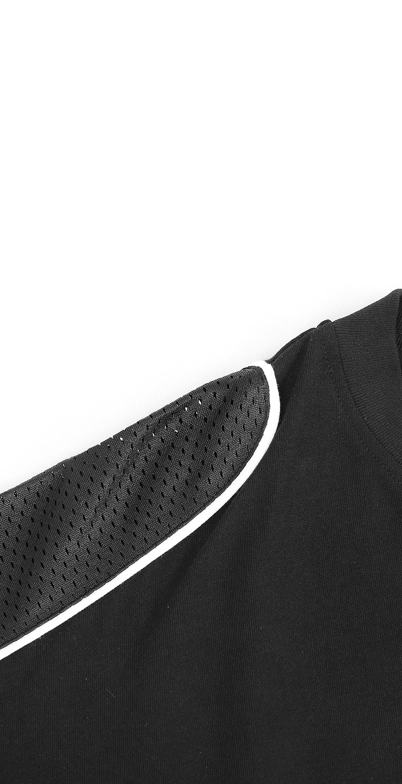 ŁATWOGANG drop 47 — T-shirt Contrast Piped Panel - ŁATWOGANG™ — widok 13 (13/14)