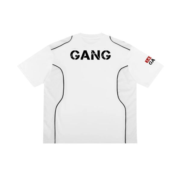 ŁATWOGANG drop 47 — T-shirt Contrast Piped Panel - ŁATWOGANG™