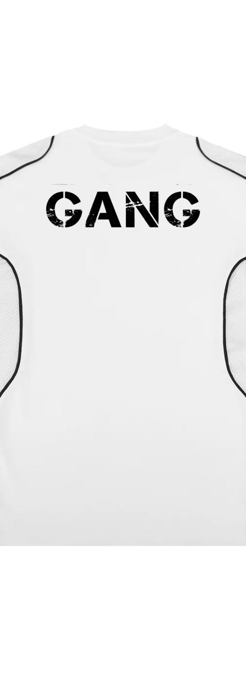 ŁATWOGANG drop 47 — T-shirt Contrast Piped Panel - ŁATWOGANG™