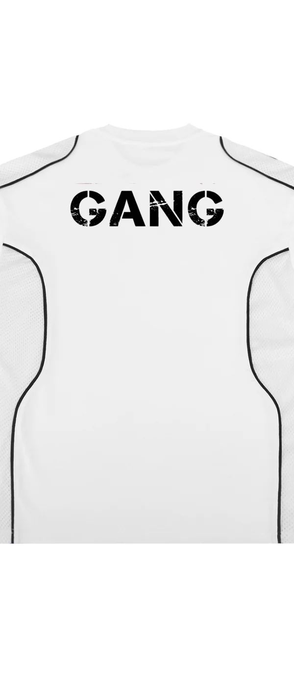 ŁATWOGANG drop 47 — T-shirt Contrast Piped Panel - ŁATWOGANG™