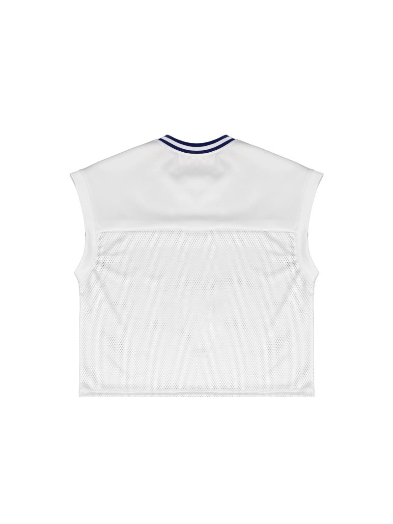 ŁATWOGANG drop 48 — T-shirt bez rękawów Loose Mesh - ŁATWOGANG™ — detal (3/8)