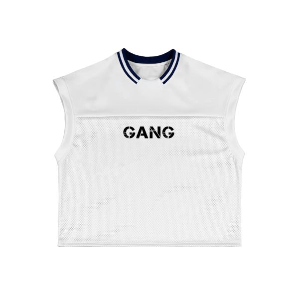 ŁATWOGANG drop 48 — T-shirt bez rękawów Loose Mesh - ŁATWOGANG™