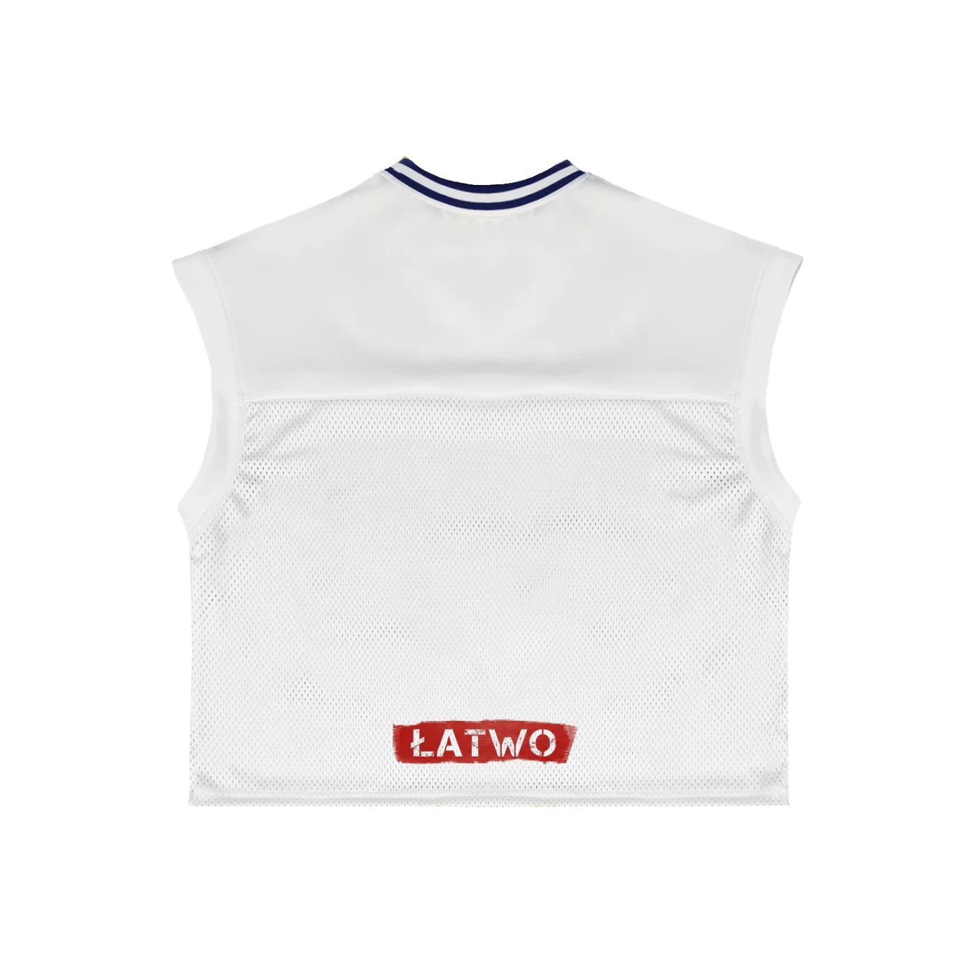 ŁATWOGANG drop 48 — T-shirt bez rękawów Loose Mesh - ŁATWOGANG™ — tył (2/8)