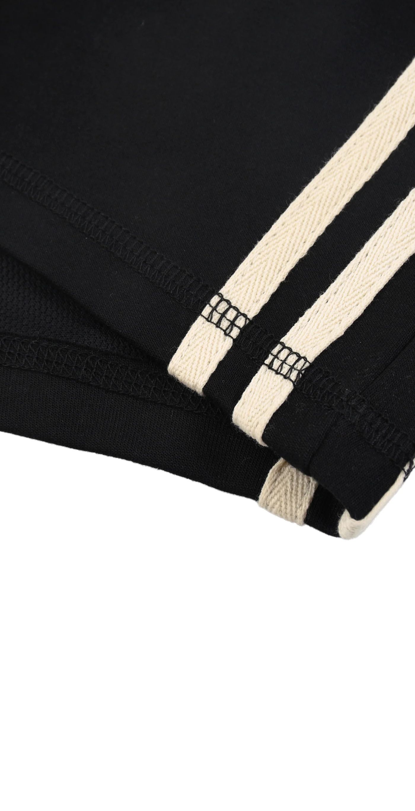 ŁATWOGANG drop 49 — Damskie szorty z kontrastowymi paskami - ŁATWOGANG™ — widok 15 (15/17)