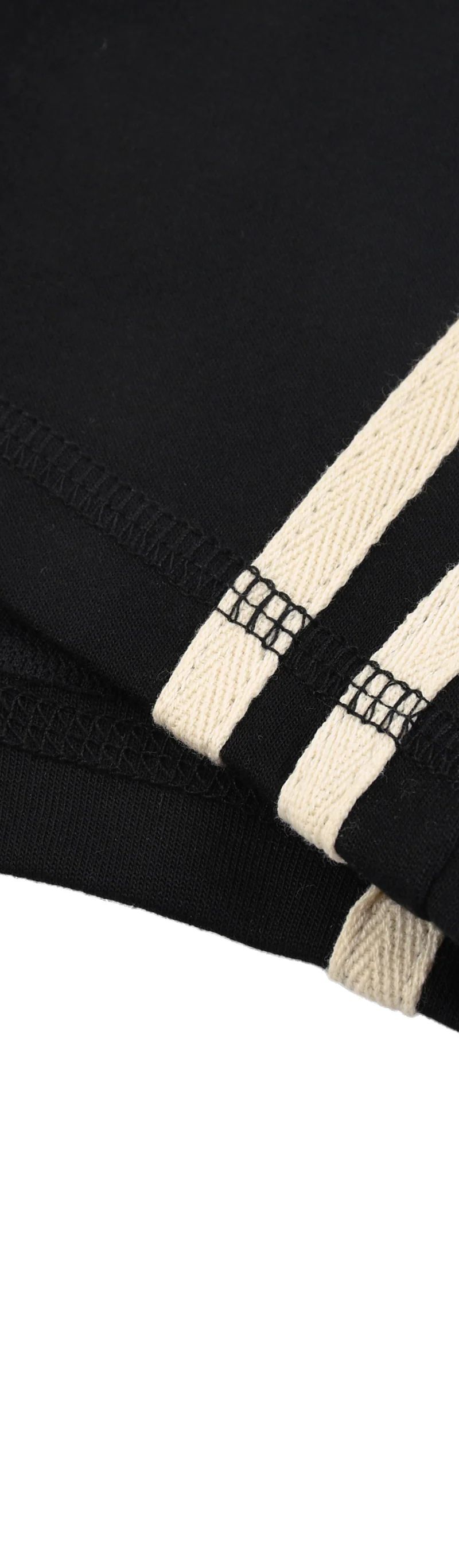 ŁATWOGANG drop 49 — Damskie szorty z kontrastowymi paskami - ŁATWOGANG™ — widok 15 (15/17)