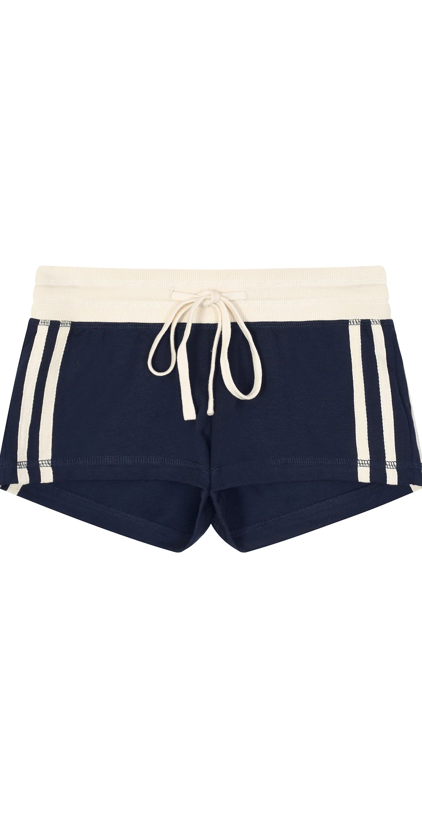 ŁATWOGANG drop 49 — Damskie szorty z kontrastowymi paskami - ŁATWOGANG™ — widok 7 (7/17)