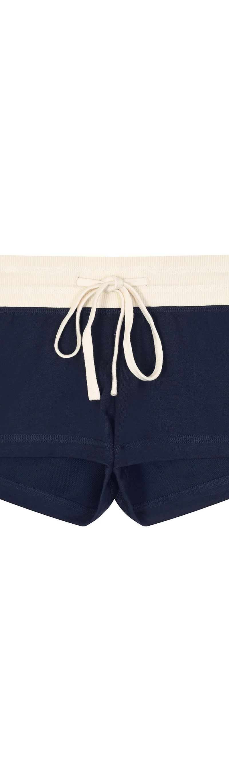 ŁATWOGANG drop 49 — Damskie szorty z kontrastowymi paskami - ŁATWOGANG™ — widok 7 (7/17)