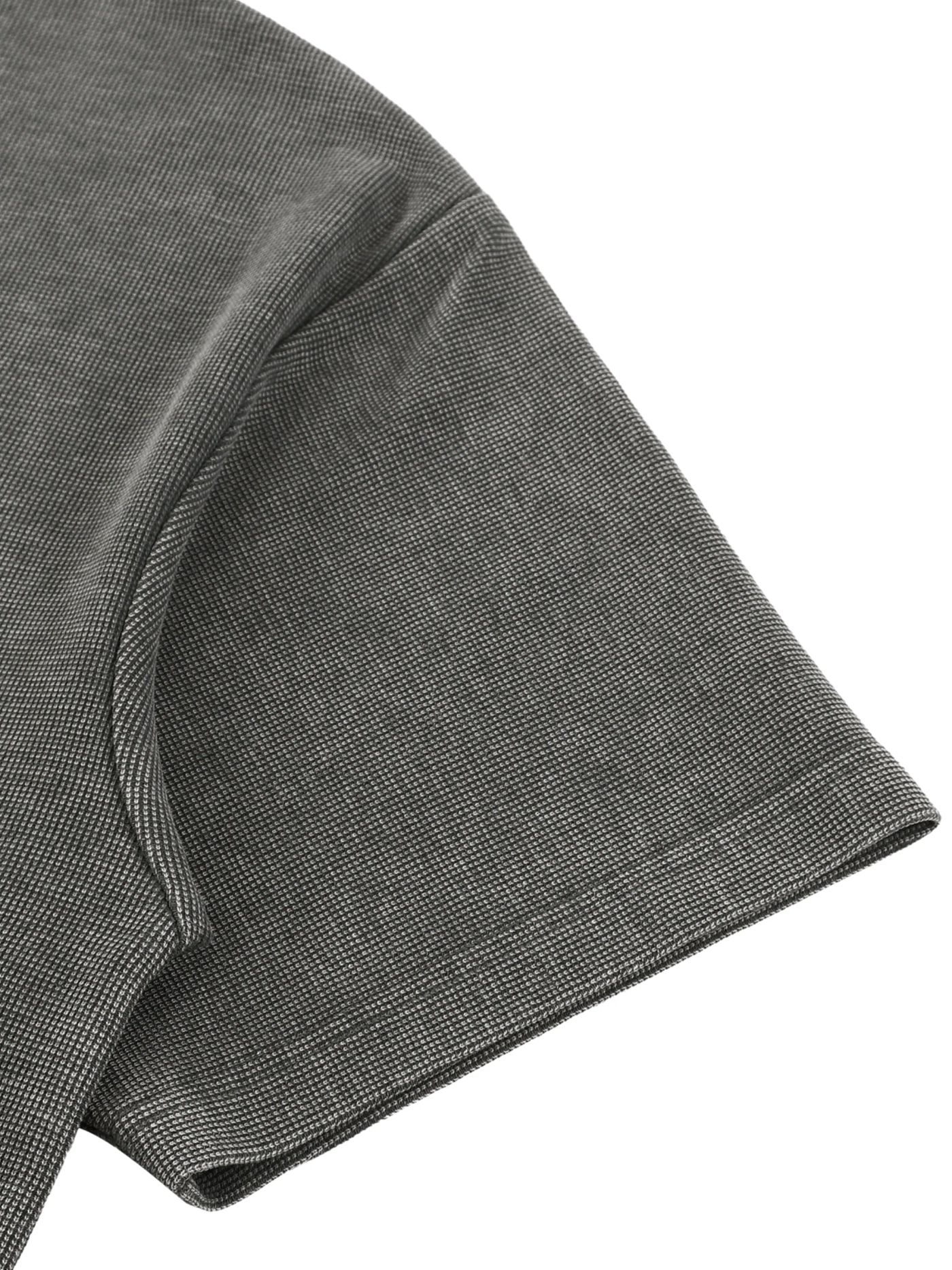 ŁATWOGANG drop 57 — T-shirt Mineral Wash Waffle Knit - ŁATWOGANG™ — widok 19 (19/23)