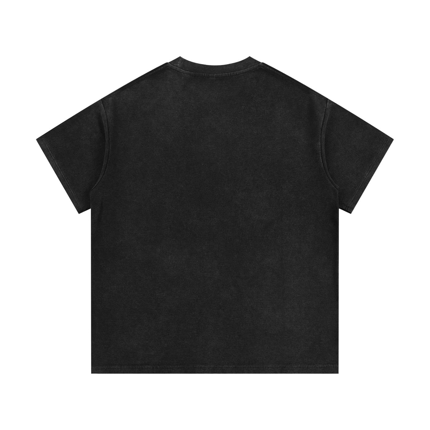 ŁATWOGANG drop 57 — T-shirt Mineral Wash Waffle Knit - ŁATWOGANG™ — detal (3/23)