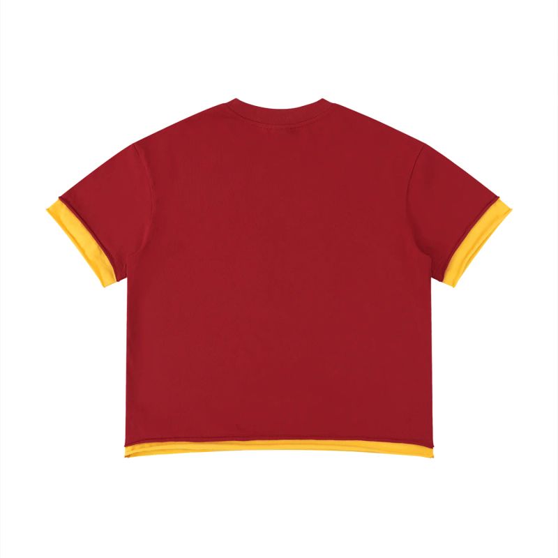 ŁATWOGANG drop 58 — T-shirt Boxy Color Block - ŁATWOGANG™ — widok 10 (10/32)