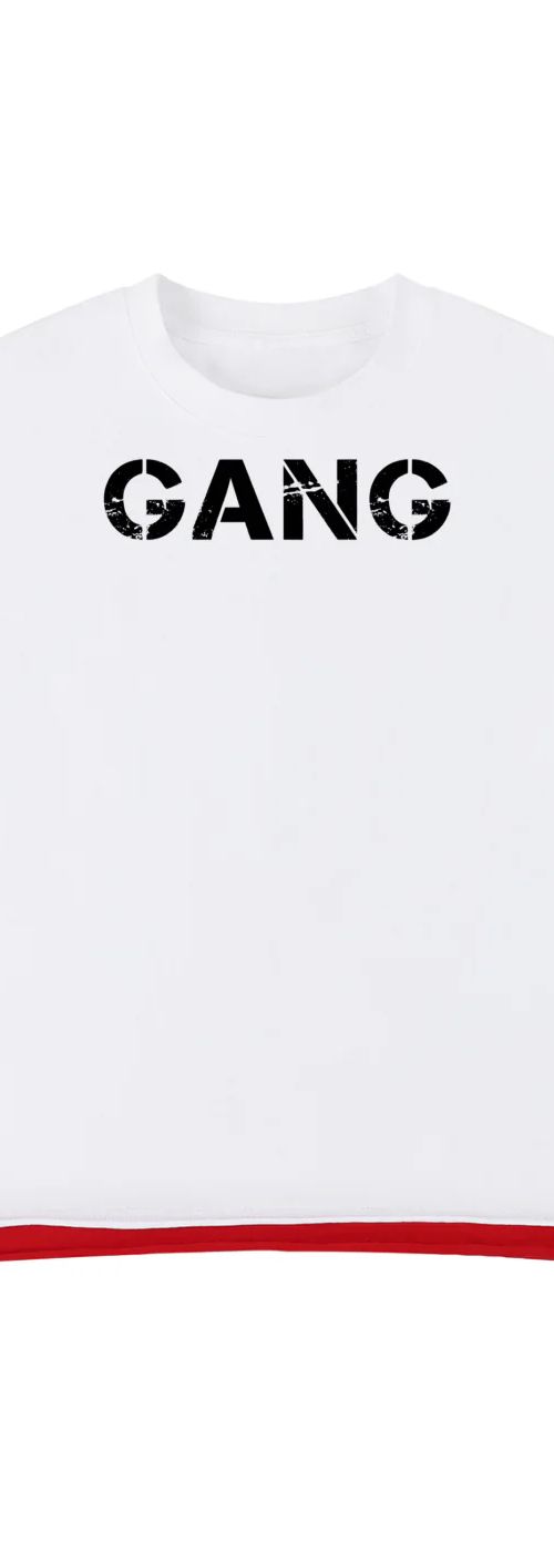 ŁATWOGANG drop 58 — T-shirt Boxy Color Block - ŁATWOGANG™