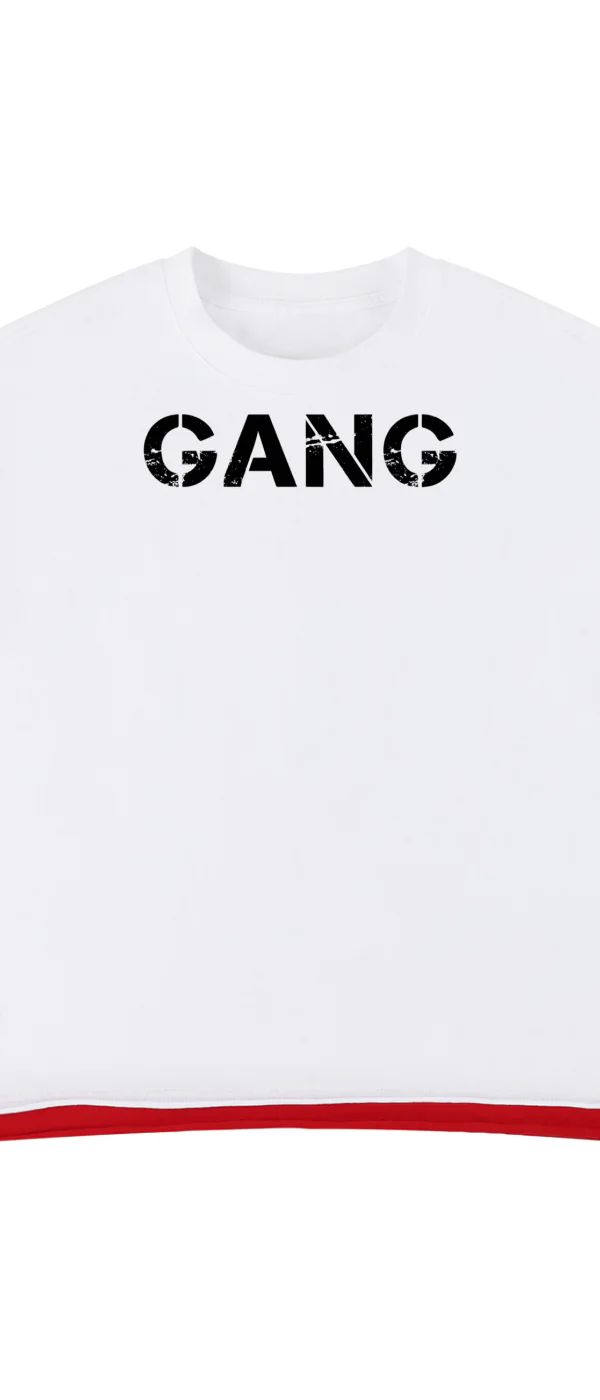 ŁATWOGANG drop 58 — T-shirt Boxy Color Block - ŁATWOGANG™