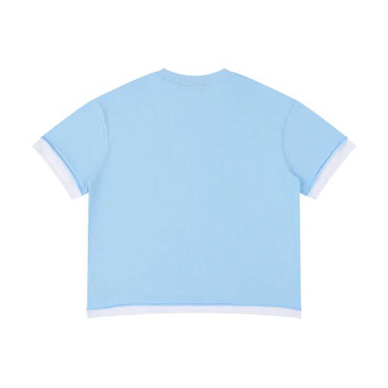 ŁATWOGANG drop 58 — T-shirt Boxy Color Block - ŁATWOGANG™ — widok 6 (6/32)