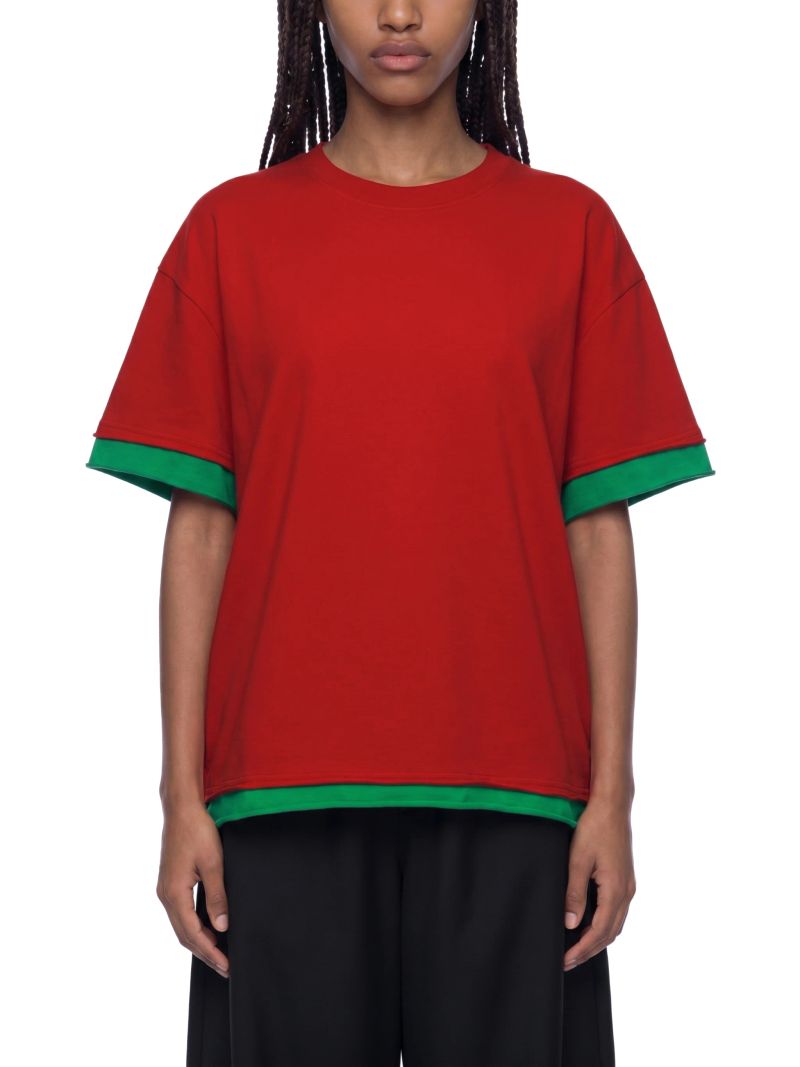 ŁATWOGANG drop 58 — T-shirt Boxy Color Block - ŁATWOGANG™ — widok 23 (23/32)