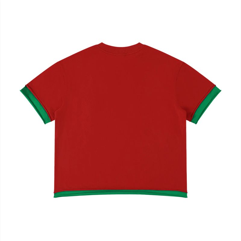 ŁATWOGANG drop 58 — T-shirt Boxy Color Block - ŁATWOGANG™ — widok 12 (12/32)