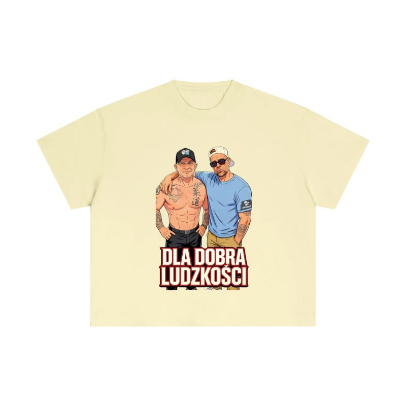 ŁATWOGANG drop 59 — T-shirt Essential Cotton Boxy - ŁATWOGANG™ — szczegół (5/23)