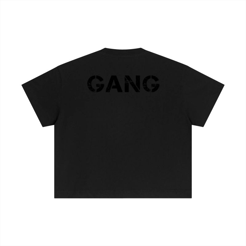 ŁATWOGANG drop 59 — T-shirt Essential Cotton Boxy - ŁATWOGANG™ — tył (2/23)