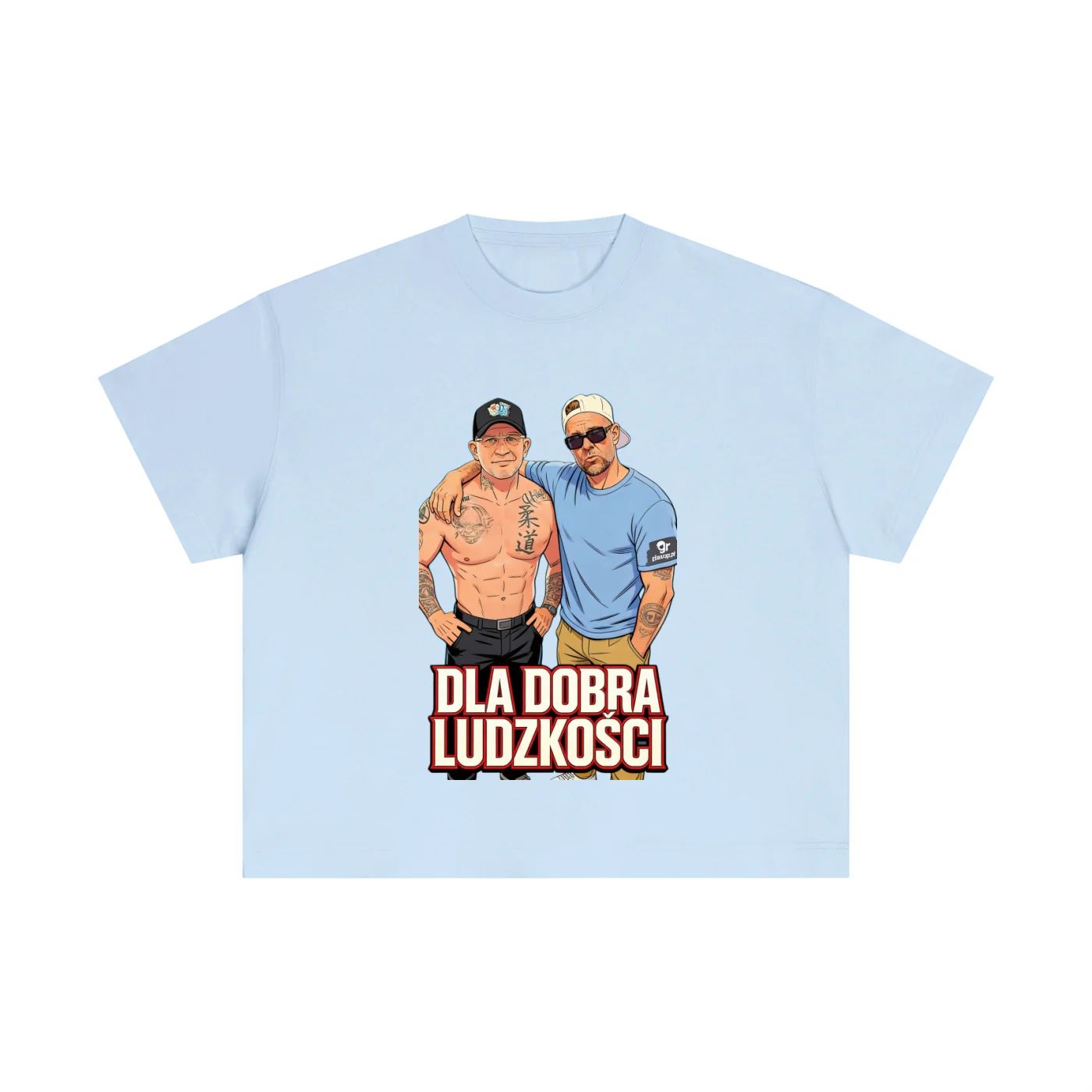 ŁATWOGANG drop 59 — T-shirt Essential Cotton Boxy - ŁATWOGANG™ — widok 9 (9/23)