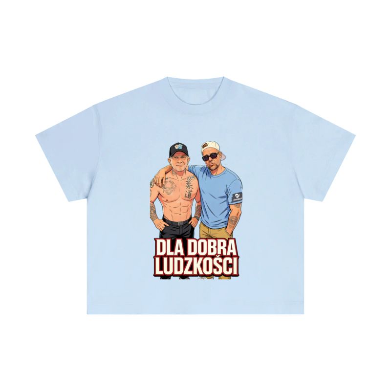 ŁATWOGANG drop 59 — T-shirt Essential Cotton Boxy - ŁATWOGANG™ — widok 9 (9/23)