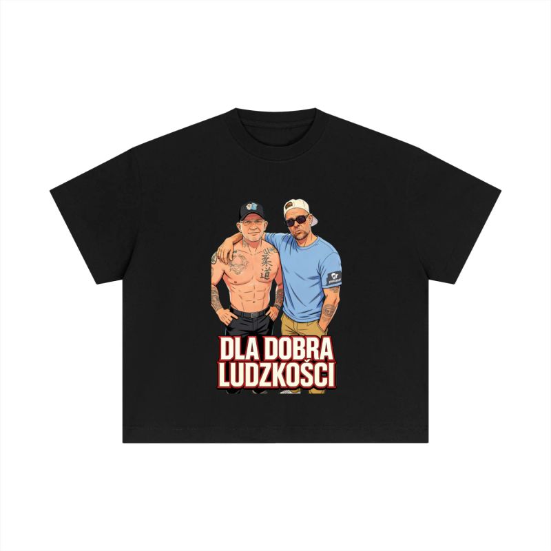 ŁATWOGANG drop 59 — T-shirt Essential Cotton Boxy - ŁATWOGANG™ — przód (1/23)