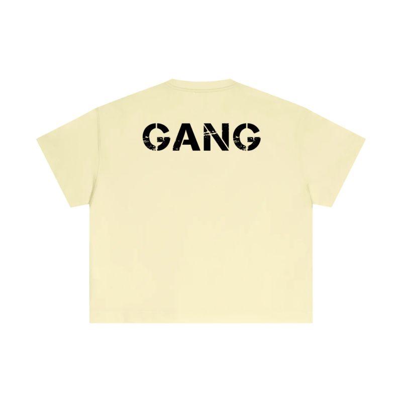 ŁATWOGANG drop 59 — T-shirt Essential Cotton Boxy - ŁATWOGANG™ — widok 6 (6/23)