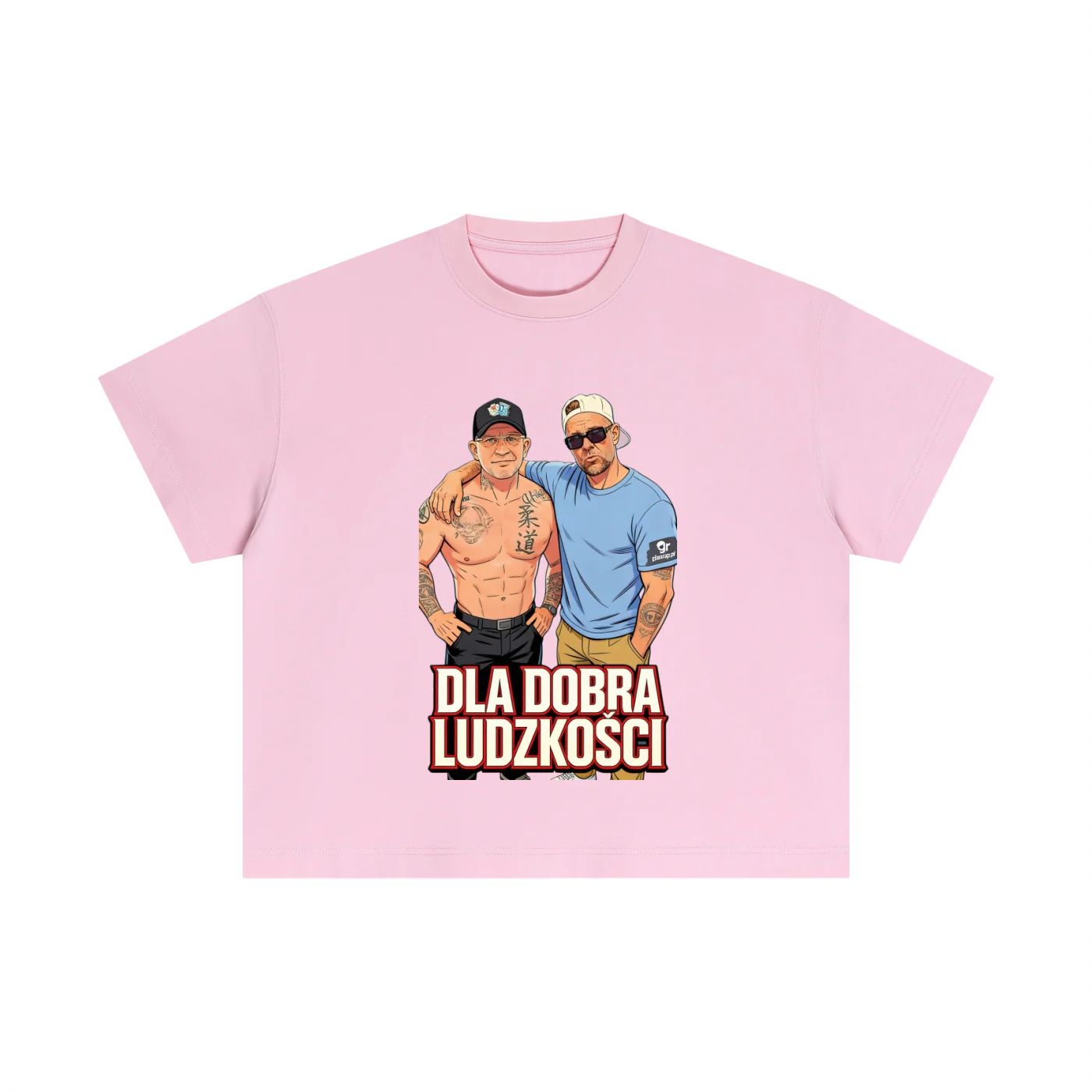 ŁATWOGANG drop 59 — T-shirt Essential Cotton Boxy - ŁATWOGANG™ — widok 7 (7/23)