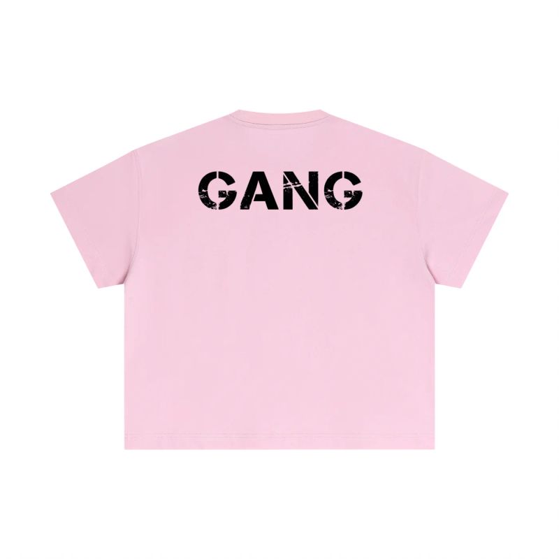ŁATWOGANG drop 59 — T-shirt Essential Cotton Boxy - ŁATWOGANG™ — widok 8 (8/23)