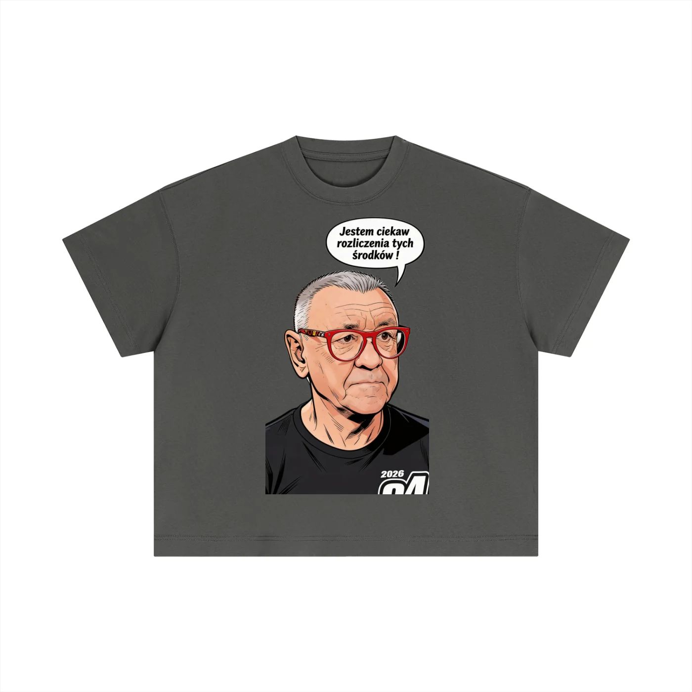 ŁATWOGANG drop 60 — T-shirt Essential Cotton Boxy v.2 - ŁATWOGANG™ — detal (3/24)
