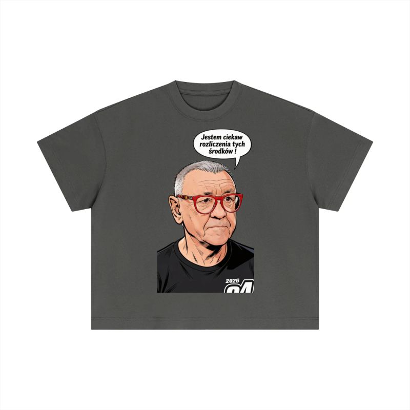 ŁATWOGANG drop 60 — T-shirt Essential Cotton Boxy v.2 - ŁATWOGANG™ — detal (3/24)