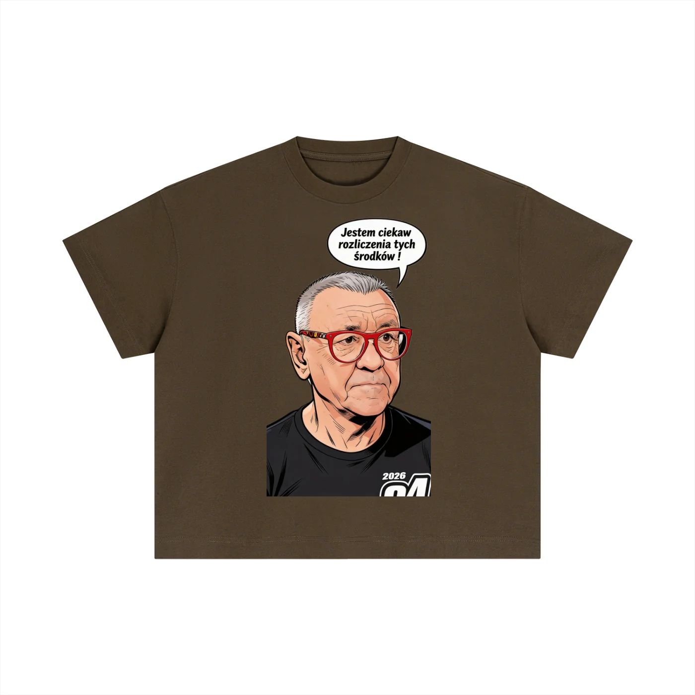 ŁATWOGANG drop 60 — T-shirt Essential Cotton Boxy v.2 - ŁATWOGANG™ — szczegół (5/24)