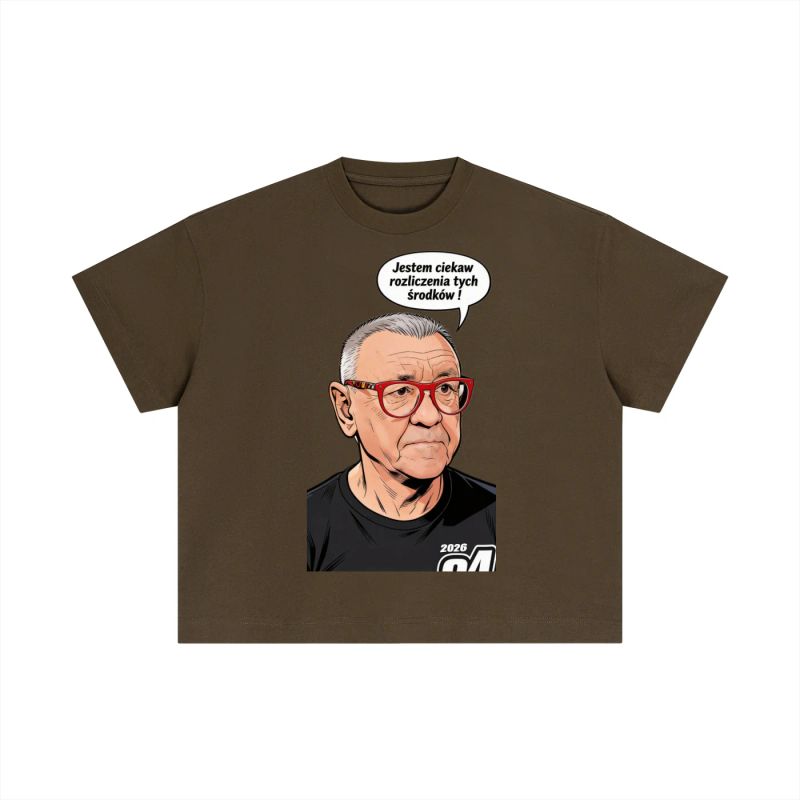 ŁATWOGANG drop 60 — T-shirt Essential Cotton Boxy v.2 - ŁATWOGANG™ — szczegół (5/24)