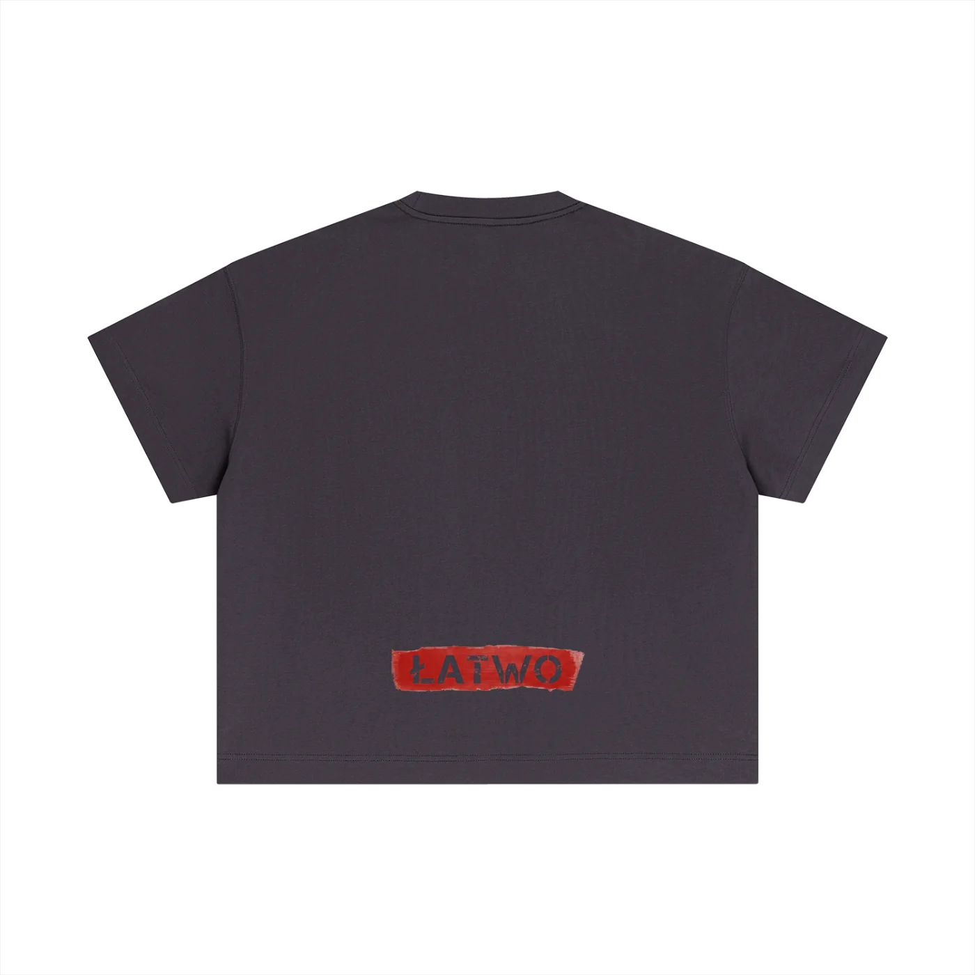 ŁATWOGANG drop 60 — T-shirt Essential Cotton Boxy v.2 - ŁATWOGANG™ — widok 10 (10/24)