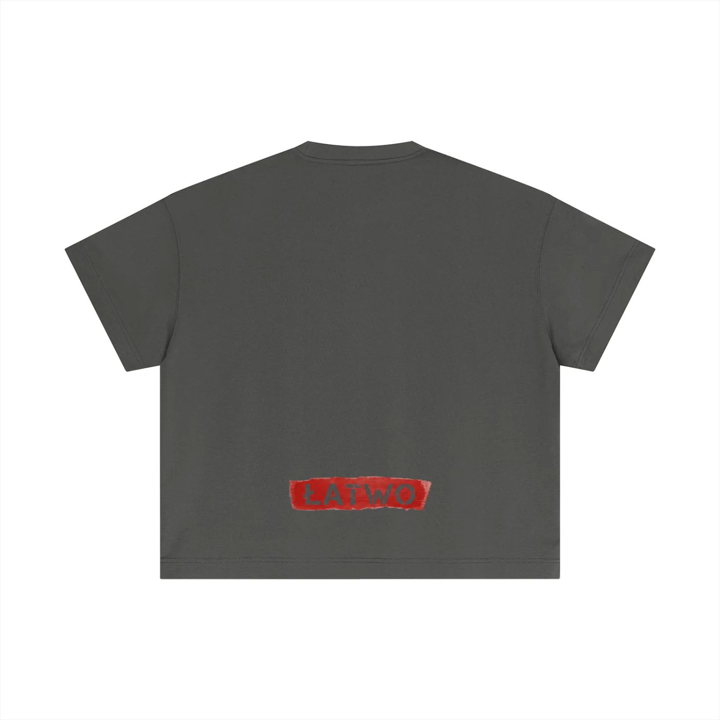 ŁATWOGANG drop 60 — T-shirt Essential Cotton Boxy v.2 - ŁATWOGANG™ — lookbook (4/24)