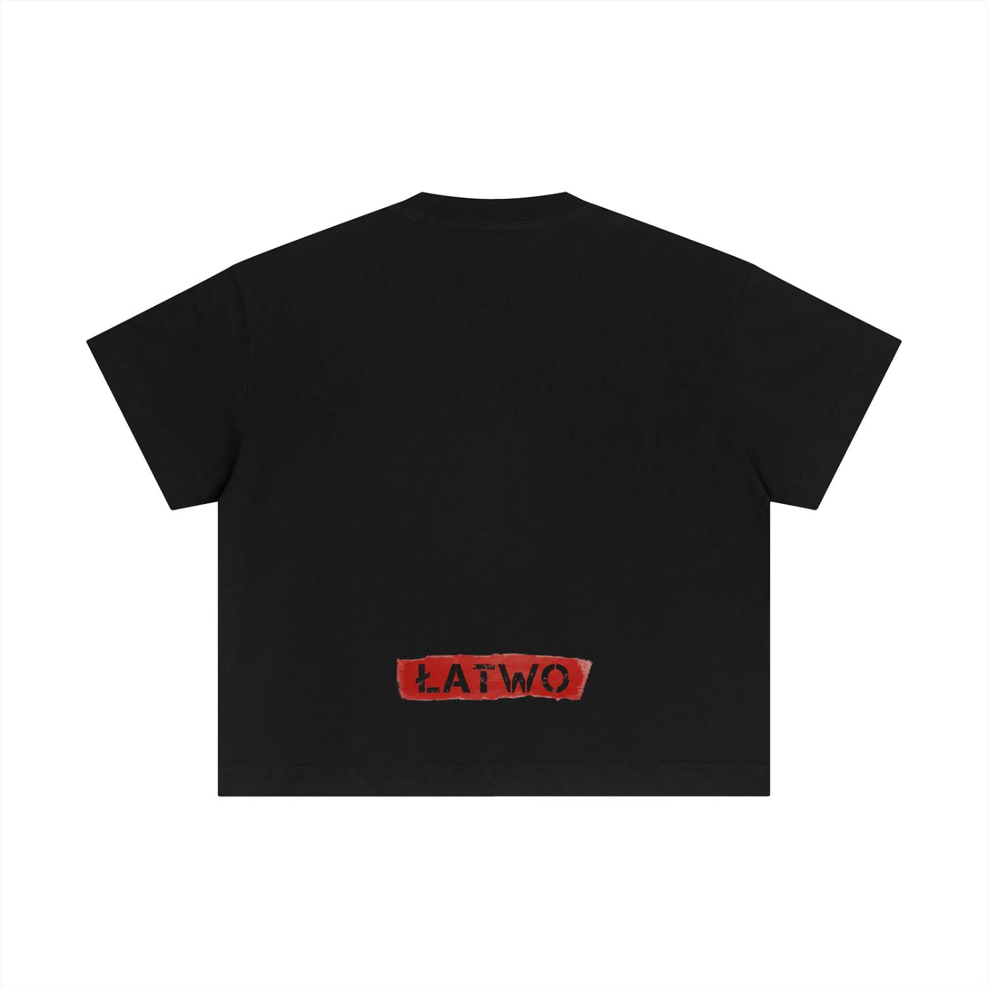 ŁATWOGANG drop 60 — T-shirt Essential Cotton Boxy v.2 - ŁATWOGANG™ — tył (2/24)