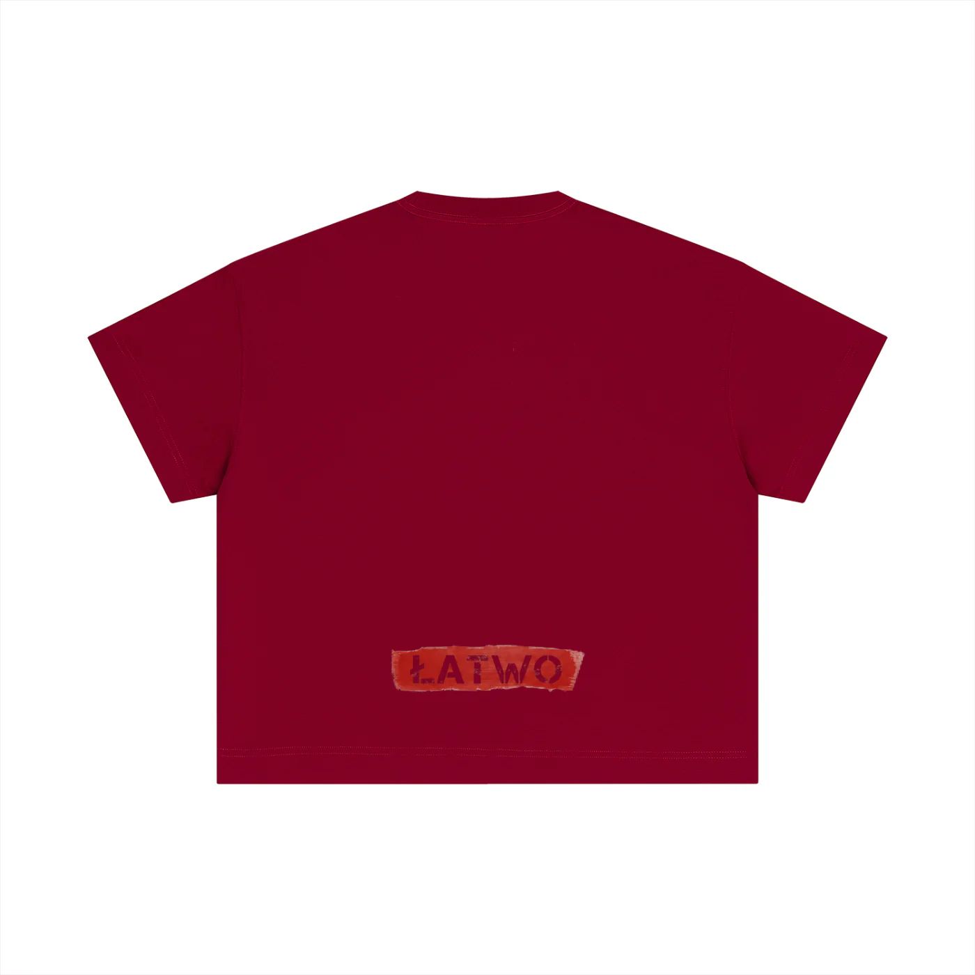 ŁATWOGANG drop 60 — T-shirt Essential Cotton Boxy v.2 - ŁATWOGANG™ — widok 8 (8/24)