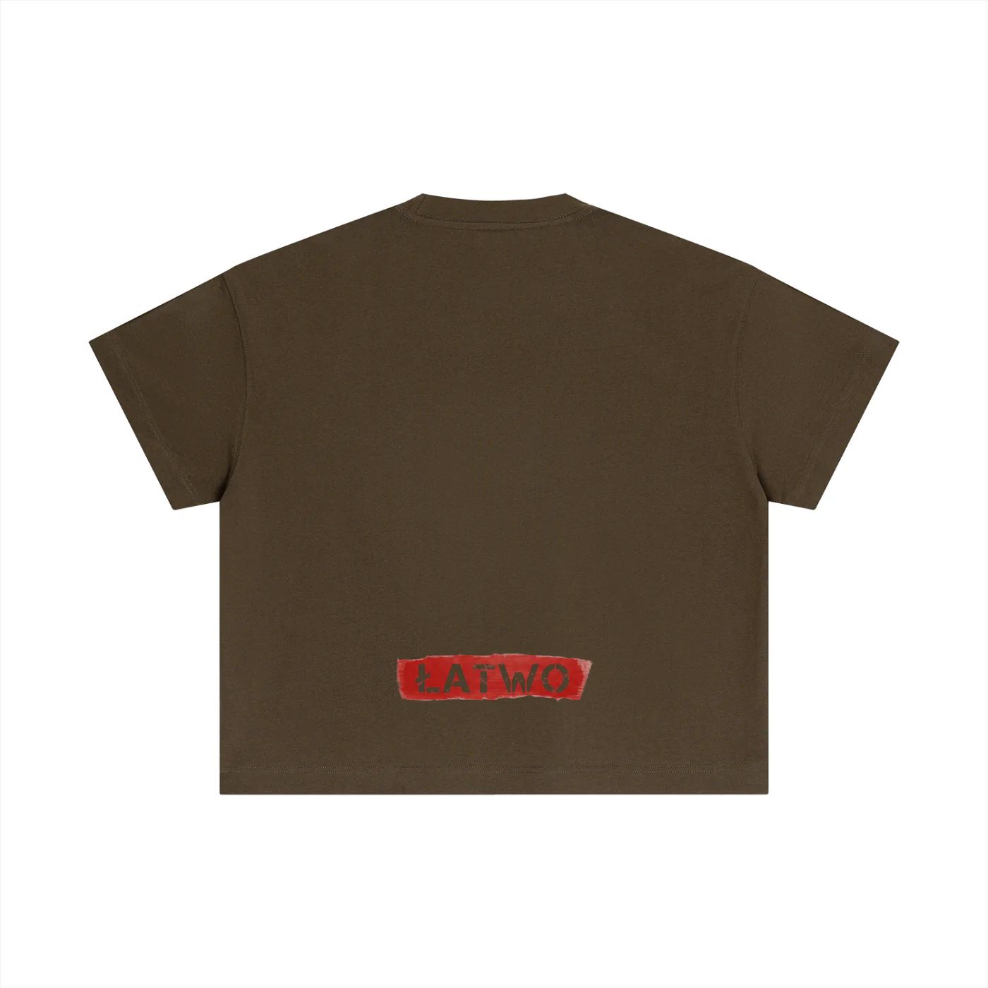 ŁATWOGANG drop 60 — T-shirt Essential Cotton Boxy v.2 - ŁATWOGANG™ — widok 6 (6/24)